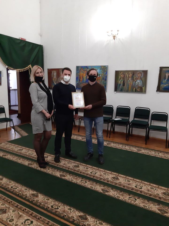 Працівник заповідника отримав премію І. Свєшнікова