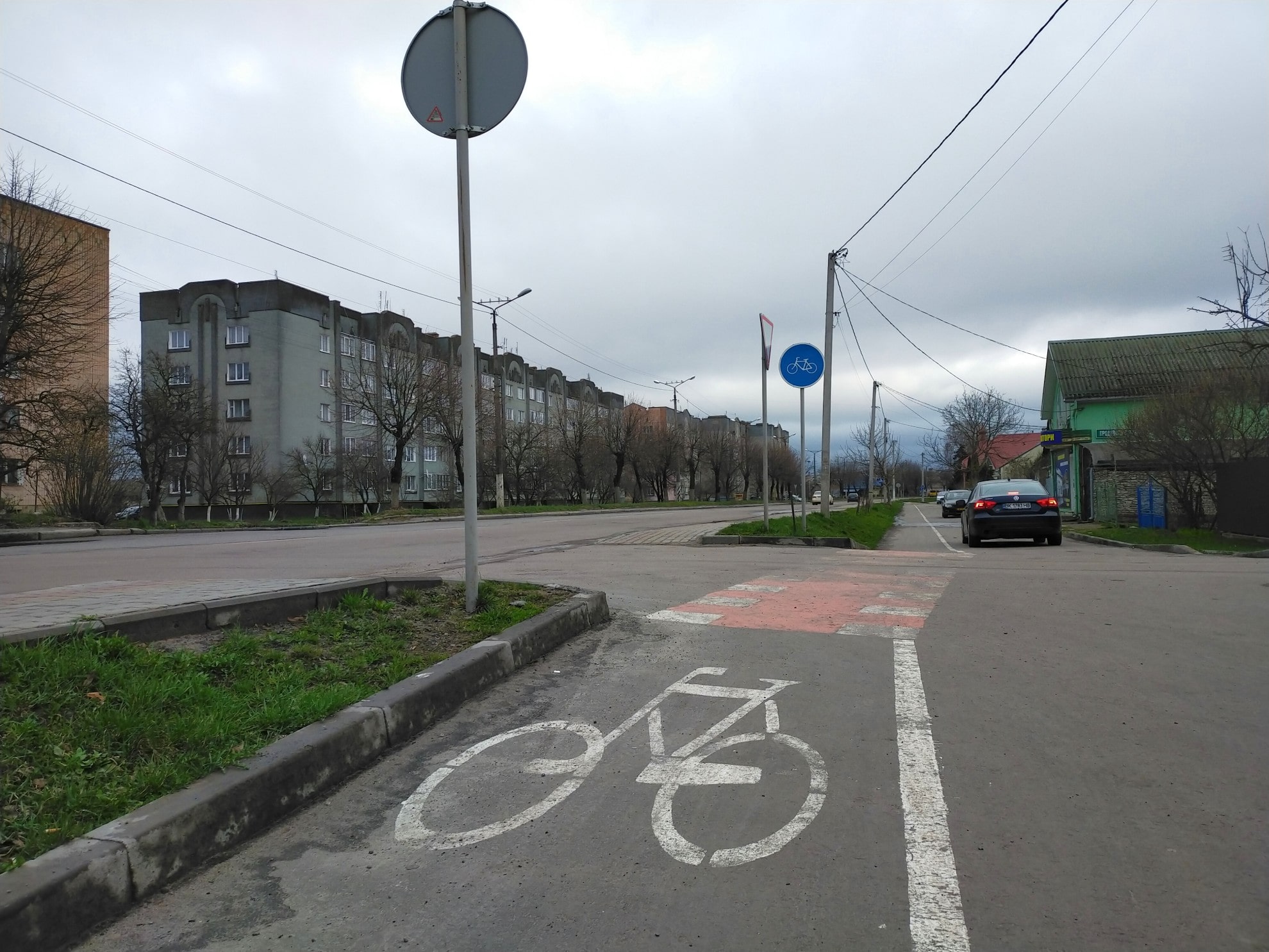 Dubno bike path 4