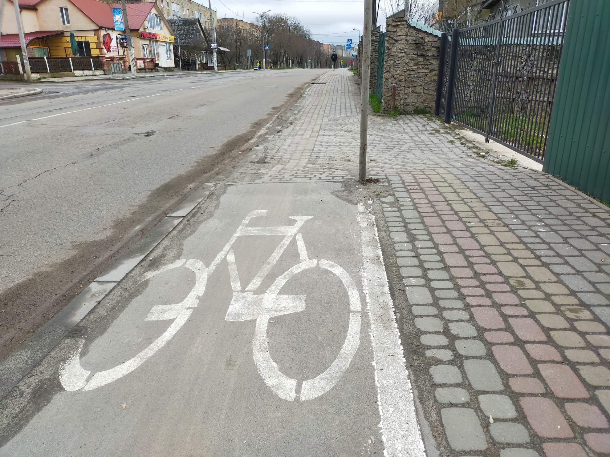 Dubno bike path 2